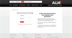 Desktop Screenshot of professionaldevelopment.aua.ac.uk