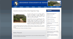 Desktop Screenshot of academics.aua.ac.ke